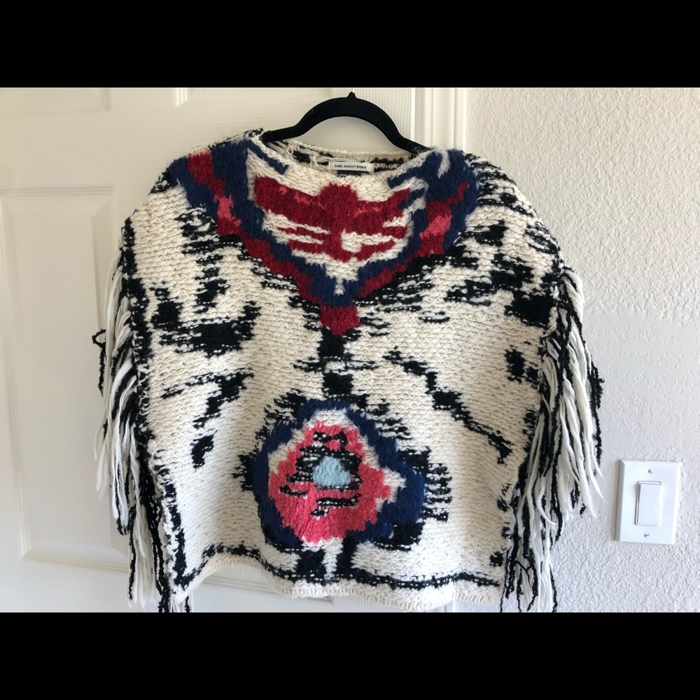 Isabel Marant x HM fringed sweater